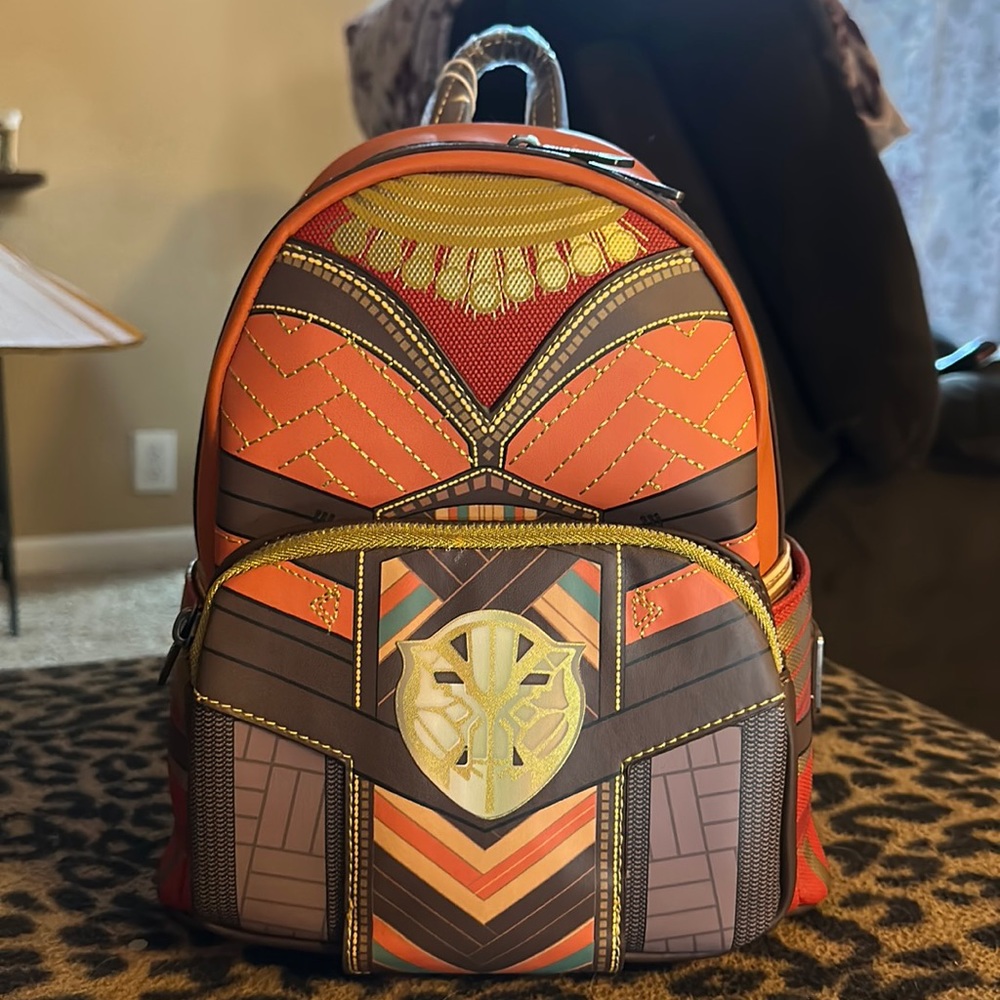 Loungefly Black Panther Wakanda Forever Mini Backpack